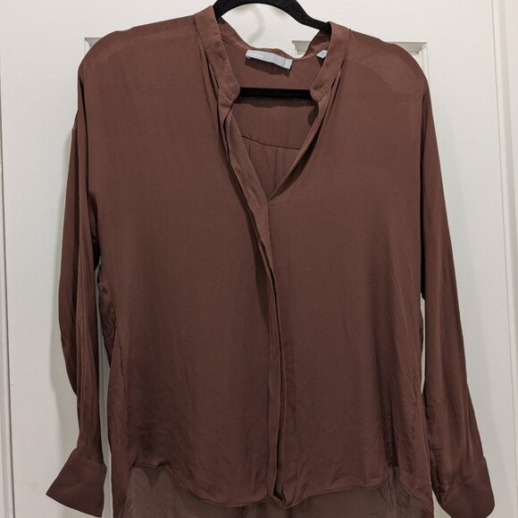Vince Women's 100% Silk Blouse Size 4 - Picture 1 of 4